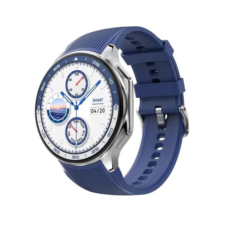 2025 AMOLED 3D Surround Vision Dial Smart Watch Voice Assistant HD Bluetooth Call Heart Rate Monitoring Men's Smartwatch