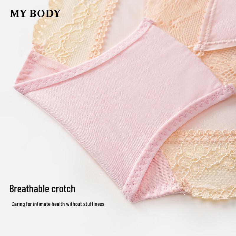 Mybody Women's Lace Briefs
