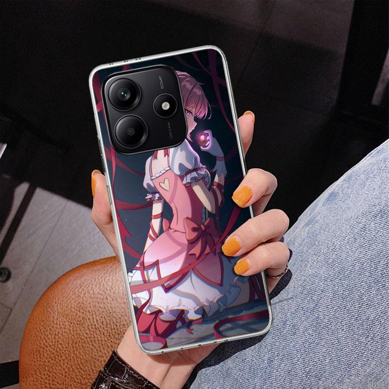 Madoka Magica Anime Phnoe Case for Phnoe Case for Xiaomi Redmi Note 15 14 14S 13 Pro Plus 12 12S 11S 11E 10S 10 11T 5G Unique Co