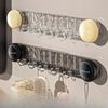 Corrugated Suction Cup Five-row Hooks for Household Use No Need for DrillingWall-free Strong Suction Hooks