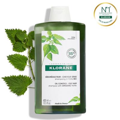 Shampoo anti-sebo all'ortica 400 ml (per cuoio capelluto grasso)