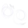 Vacuum Therapy Machine Accessories Silicone Y-Type Hose Tubing Clear Silicone Vacuum Tube Buttocks Lift Therapy
