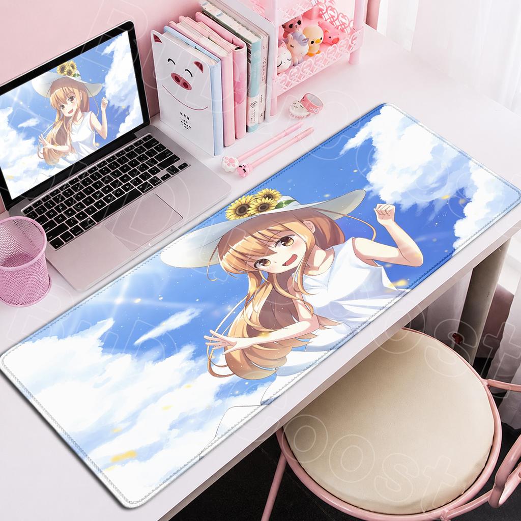 Kawaii Girl Doma Umaru Laptop E-sport Gaming Desktop Mats PC Rubber Accessories XXL Himouto Umaru-chan Non-slip Anime Mouse Pads