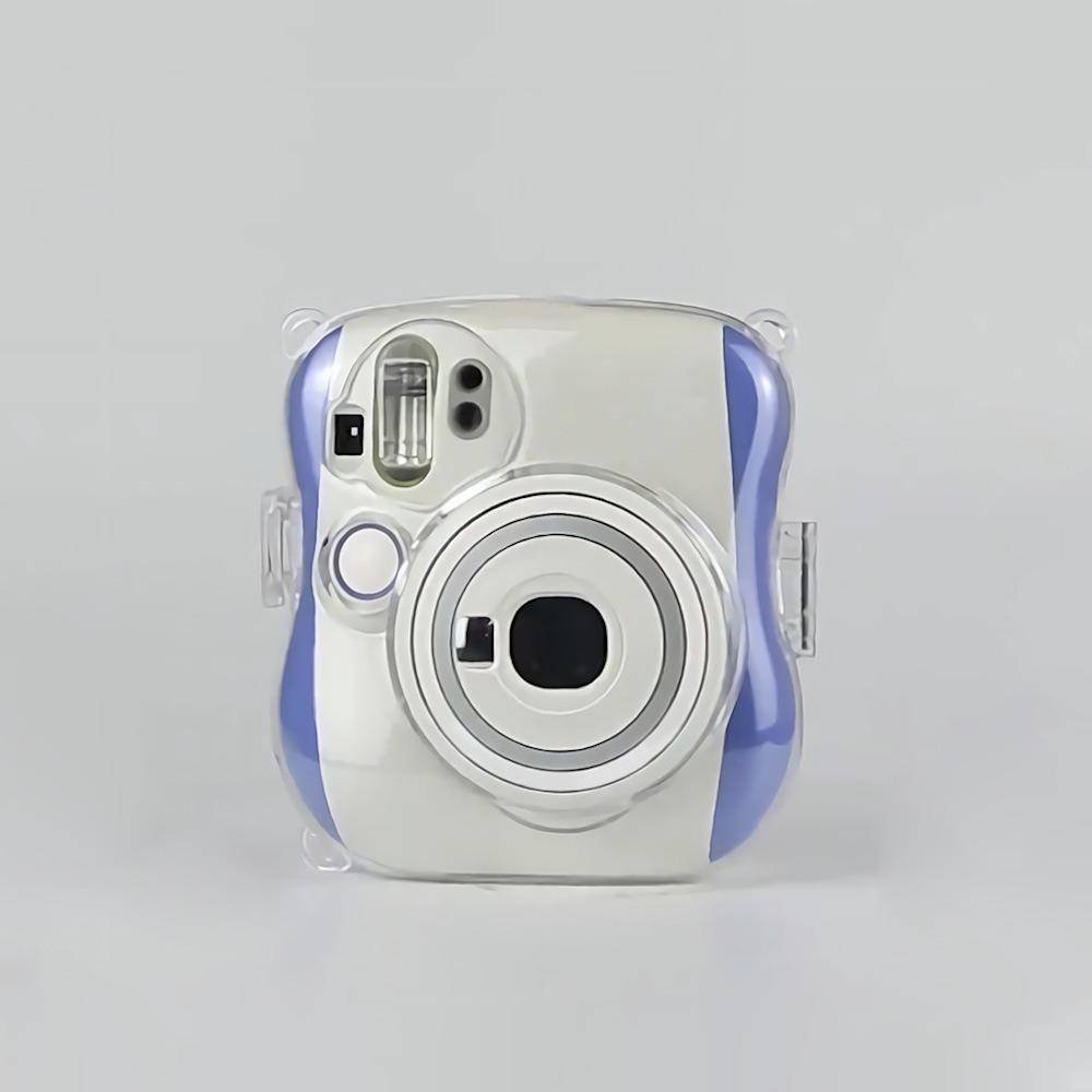 [Film Lab] Instax Mini 25/26+ Transparent Case Camera Protective Case with Strap CAA06