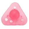 Finger Stretcher TPR Triangular Ball Grip Strength Trainer Hand Elasticity Exercise Toy Pink