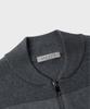 Panicale Cotton Zip-Up Knit Cardigan 4 Colors
