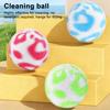 Temizleme Topu Yeniden Kullanılabilir Fiber Ovma Aparatı Çizmez Bulaşık Temizleme Topu Mutfak Banyo Muslukları Tezgahlar Leke Çıkarıcı