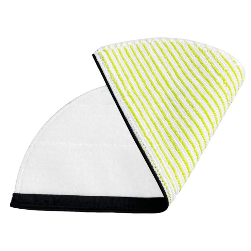 Set of 8 Mop Cloths Sweeping Robot Mop Cloth Sweeping Robot Replacement Part Fabric Texture Mopping Cloth for RV2610WD