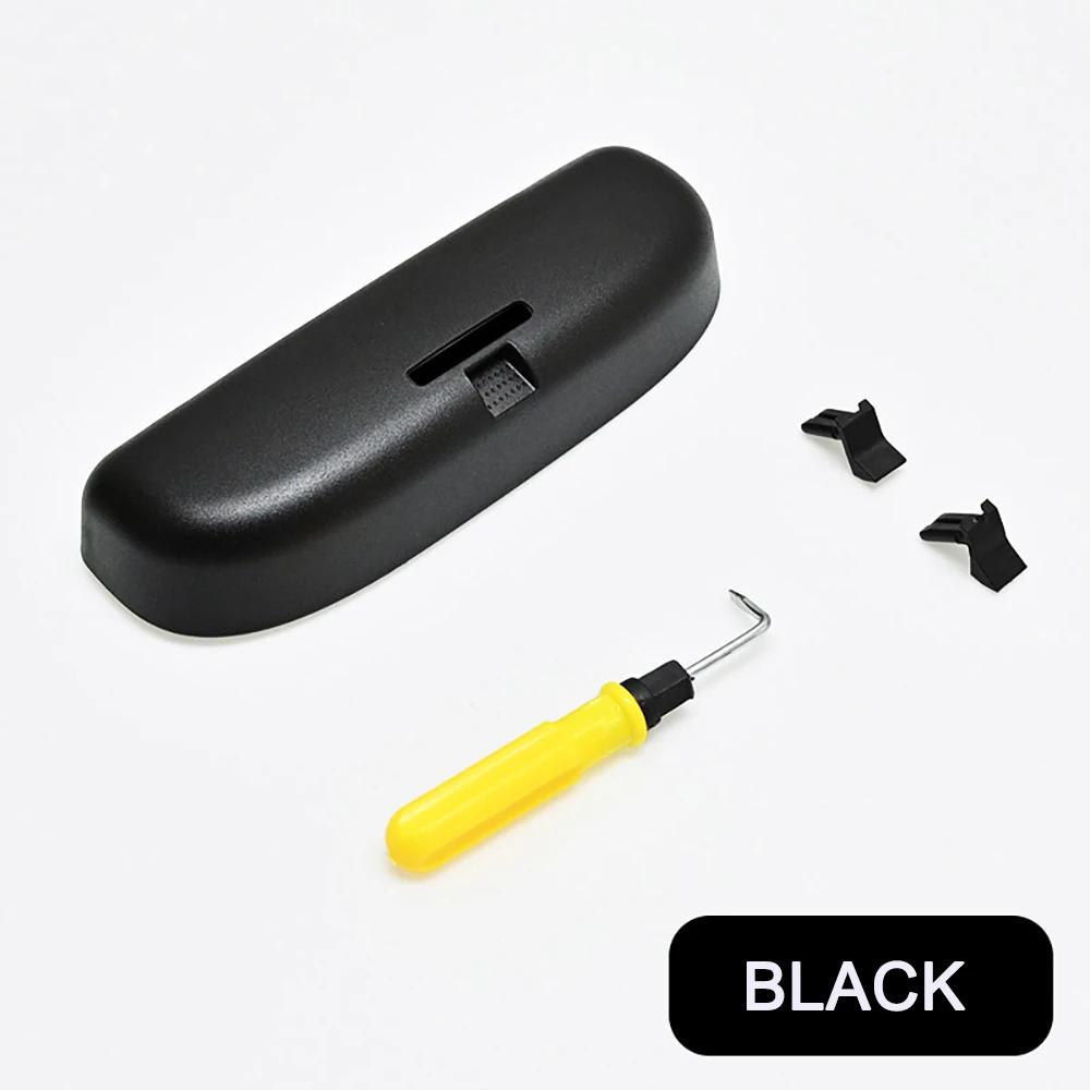 Car Glasses Case for Toyota Camry RAV4 CHR Corolla Yaris 2014 - 2024 Sunglasses Glasses Holder Storage Box Oganizer Accessories