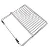 Folding Dish Drying Rack Stainless Steel Dish Drainer Space Saving Dish Rack for Kitchen Counter Storage Organization X