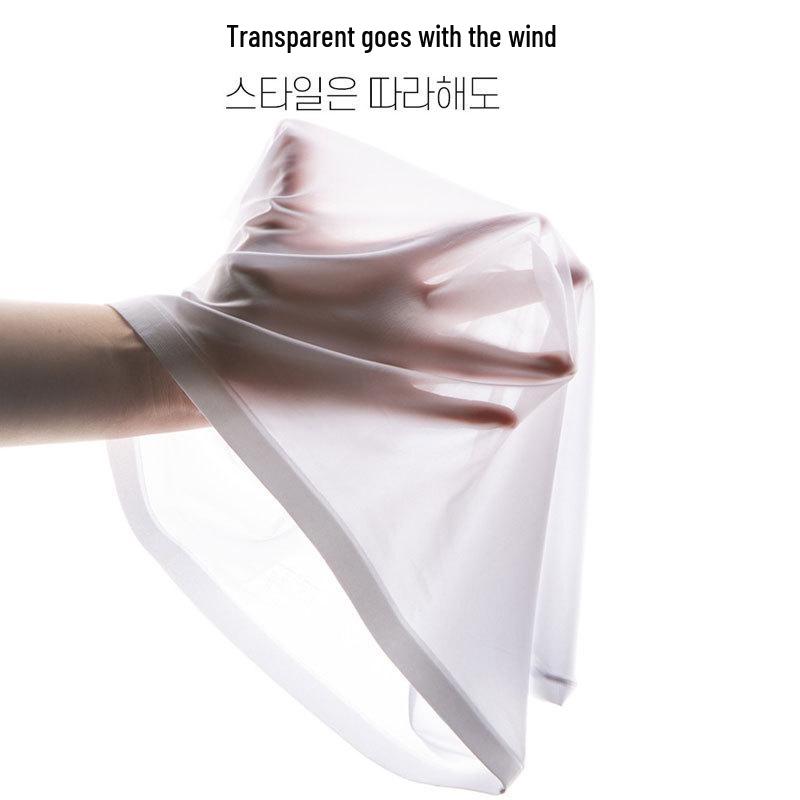 Men's Spring-Summer Ice Silk 3D Seamless Boxer Briefs – Lightweight, Transparent, Plus Size