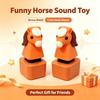 Horse Fidget Button Keychain Cow Finger Button Clicker Keyboard Fidget Toys  For Stress Relief