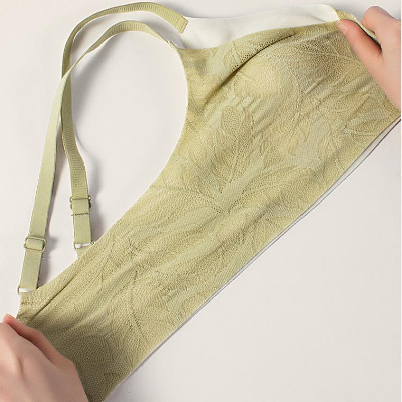 French Underwear Rabbit Ears Lace Thin Bra Anti-Sagging Bra Women Gathering