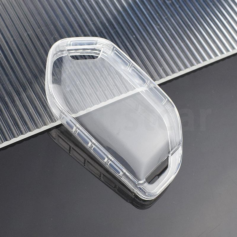Transparent TPU Shell Fob Holder for Kia Sorento Morning Ev9 for Kia Picanto Ev9 2024 Car Key Case Cover Potector Accessories