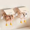 UFORU Kitchen Onion Ginger and Garlic Storage Box Shelf Punching Wall Hanging Basket Seasoning Storage Basket