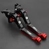 Motorcycle Accessories Adjustable Brake & Clutch Levers 22mm Handlebar Grips Ends For HONDA ADV150 ADV 150   