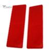 Car Rear Reflectors 2Pcs Reflective Plates Universal Durable Plastic Tail Safety Plate for Truck Vehicle