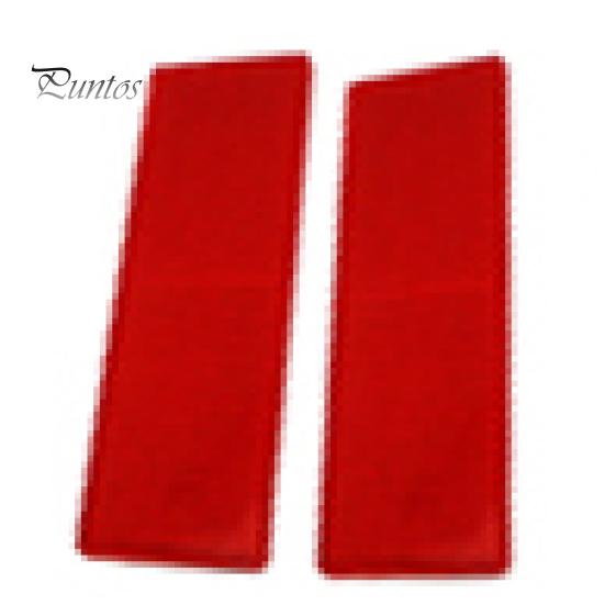 Car Rear Reflectors 2Pcs Reflective Plates Universal Durable Plastic Tail Safety Plate for Truck Vehicle