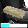 PU Leather Car Armrest Mat Center Console Arm Rest Protection Cushion For MINI Cooper F55 F56 F57 Auto Armrests Storage Box Pad