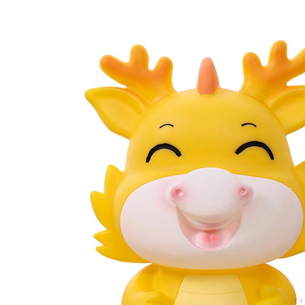 Chinese Dragon Money Bank Saving Jar Figurine