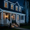 LED lamps 300l, warm white + cold flash, Christmas tree, holiday, indoor, outdoor, 3+15m