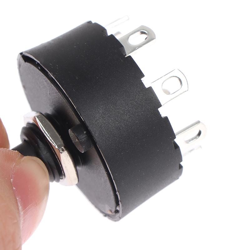 1Pcs 2/3/4/5/6/7/8 Gear With Knob Cap Rotary Gear Switch 6A 250V Power Switch