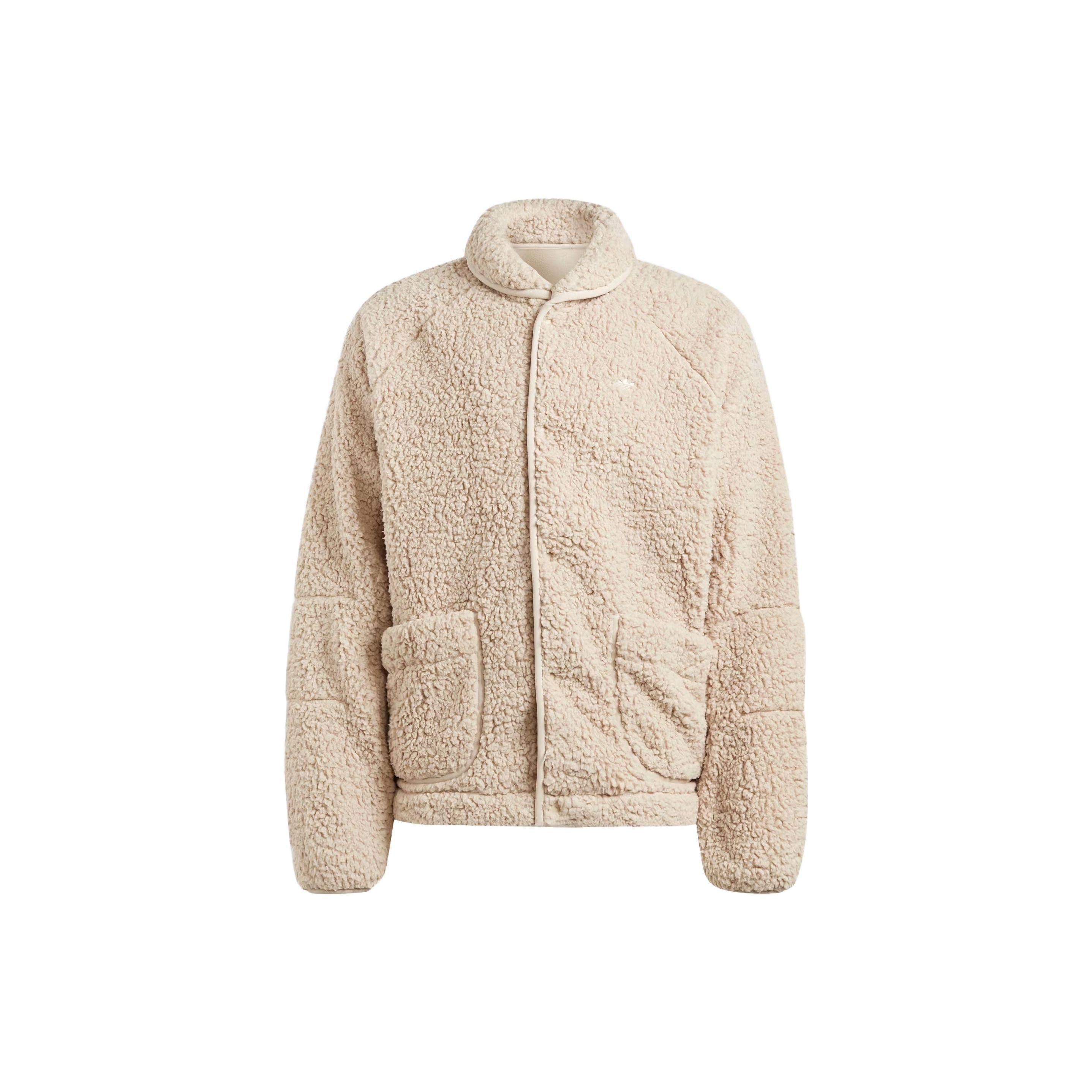 Adidas Originals Adventure Polar Fleece Jacket Men Beige IL5169 L