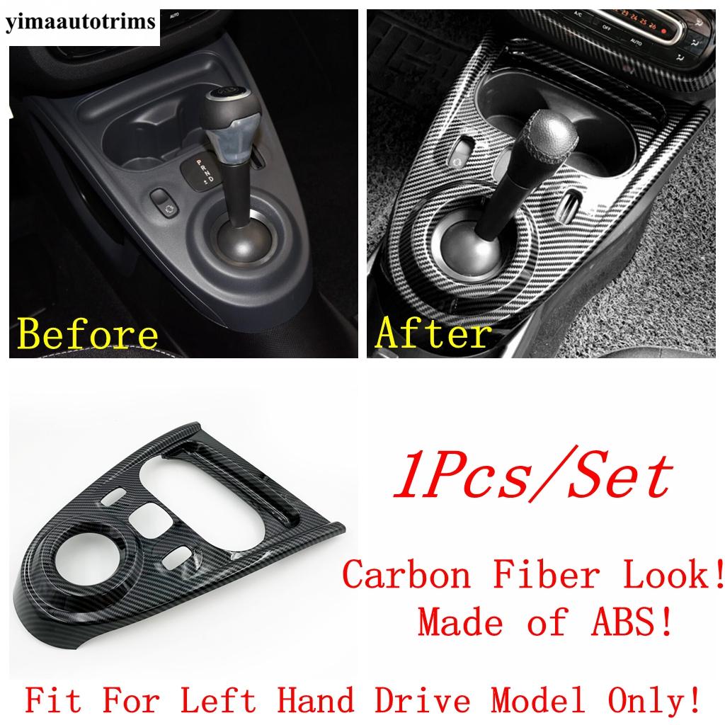Dashboard Gear Panel Reading Light Handle Bowl Window Lift Cover Trim For Smart 453 Fortwo 2015 -  Carbon Fiber Accessories