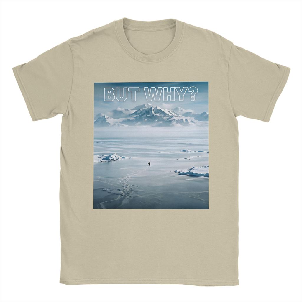 Nihilist Penguin But Why Arctic Snow Meme T Shirt Hip Hop T Shirts Male Pure Cotton O Neck Oversized Top Tees Short Sleeve Tops