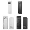 Detachable Storage Box QC3.0 PD Super Fast Charge 10x18650 Battery for Case DIY Power Bank for Shell