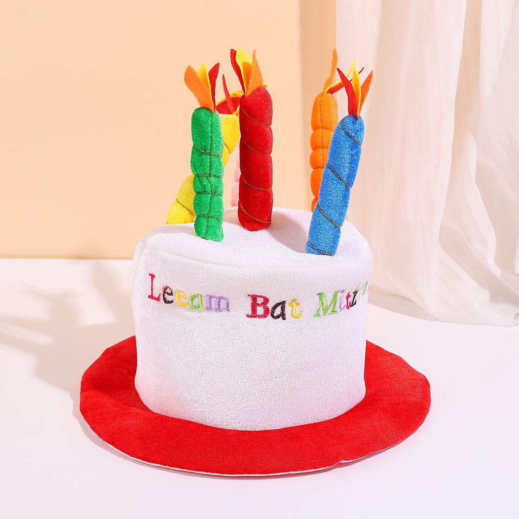 Weihnachts-Geburtstagsgeschenk, Geburtstagshut, Weihnachtsdekorationshut, Kuchen, Kerzenhut, Party-Performance, Süßes und Modisches Geschenk