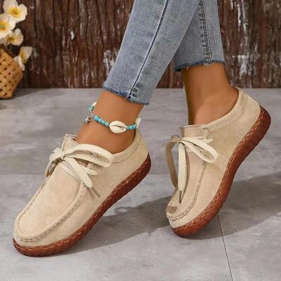 Moda Scarpe da Donna Piatte con Lacci Scarpe Vulcanizzate Sneakers da Donna Taglia 36-45 Mocassini Platform Scarpe Casual da Esterno Zapatillas Mujer