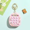 Tic-Tac-Toe Keychain: Cute Cartoon Decompression Toy for Kids