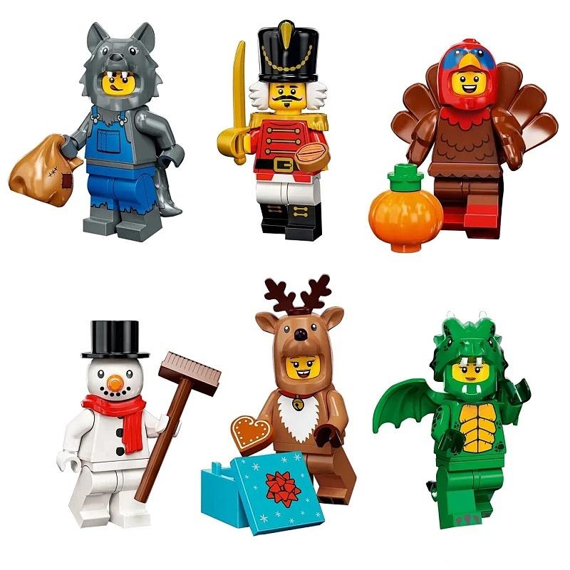 Werewolf Snowman Assembly Building Blocks Toy