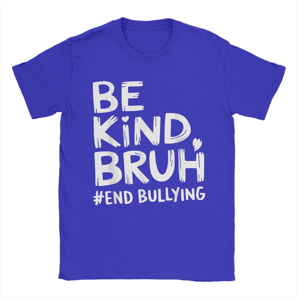 Oversized T-Shirt Beach Be Kind Bruh Unity Day Orange Kids Anti Bullying Week 2025  Tshirt for Men's Cheap Short Sleeve Tees