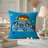 Anime BBugcat CCapoo Cushion Cover Antidustmite Pillowcase Invisible zipper silky short plush Sofa cushion cover