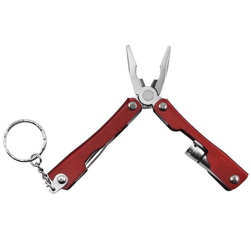 Mini Folding Multi-tool Pliers with LED Light