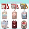 Waterproof Multipurpose Travel Backpack With Colorblock Design