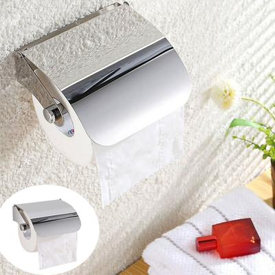 Hotel Wall Mounted Stainless Steel Dispensers Stand Roll Tissue Toilet Paper Holder