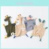 Baby Cotton Muslin Comforter With Plush Rabbit And Rabbit For Newborns