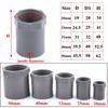 2Pcs 20~50mm PVC Pipe Connector Garden Irrigation Grey Ball Valve Aquarium Direct Tee Elbow Union Joint Pipe Clamp Cross Joint