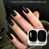 2025 Classic Extra Black Gel Polish - Pure Black Base for Versatile Nail Art