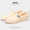Water Shoes New Fashion Light Mouth Rain Shoes Women, Non-slip Waterproof Thickened Spring and Autumn Low-top Rubber Shoes Women
