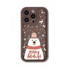 Christmas Cute Bear Anti-Fall Phone Case for iPhone 12/13/14 Pro, 15 Plus, 16 Pro Max