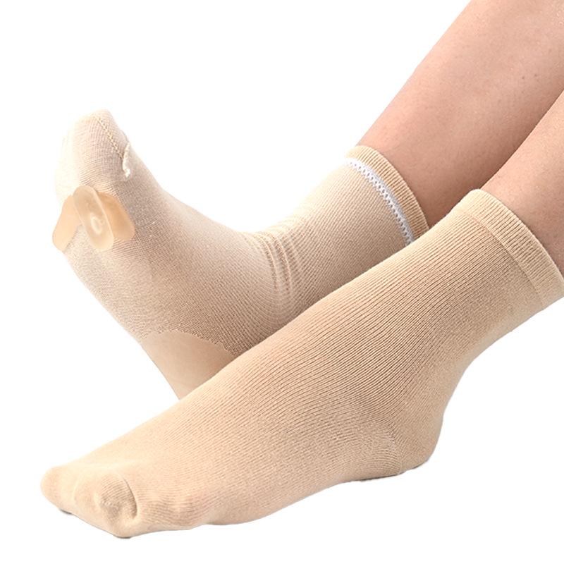 

Heel Gel Bunion Orthopedic Toe Separator Socks for Hallux Valgus and Overlapping Toes One Size