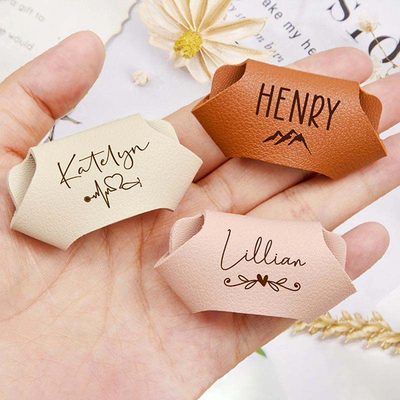 Personalized Leather Stethoscope Accessories For Nurse Doctor Vet,Free Customized Id Name Logo Tag Image,Stethoscope Lable Gift