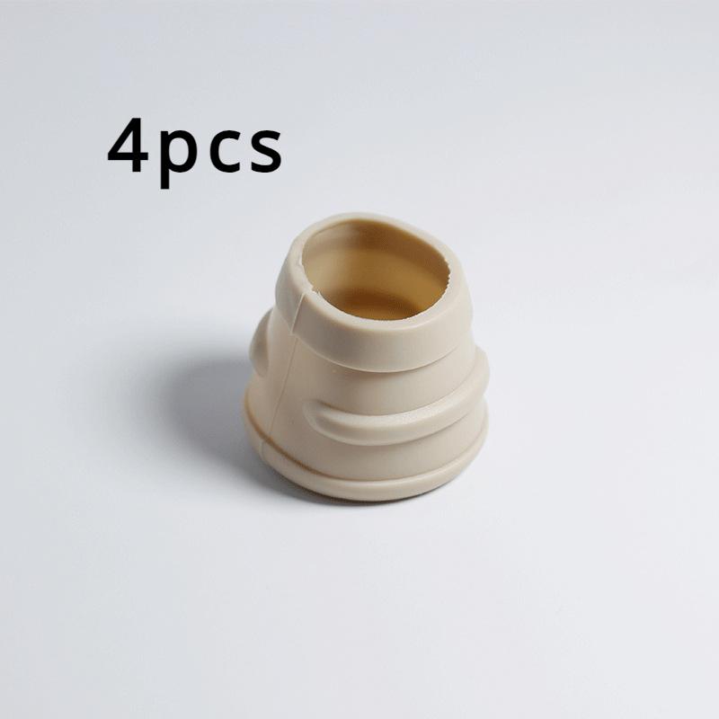 

Универсальная подушка для ног стола и чехла для ног стула, немая износостойкая противоскользящая подушка для стола и стула 4pcs