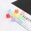 100pc Mixed English Letter Bead Cube Alphabet Beads Jewelry Findings Acrylic Bead for Jewelry Making