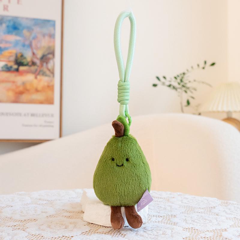 Portachiavi Peluche Varie Frutta Bambole Frutta Carine Mirtillo Pitaya Anguria Mangostano Kawaii Decorazione Borsa Regalo Per Ragazza