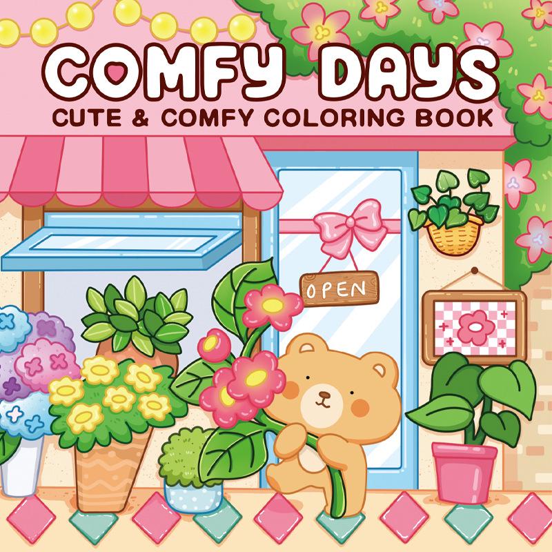 Strašidelná roztomilá příšerka omalovánky